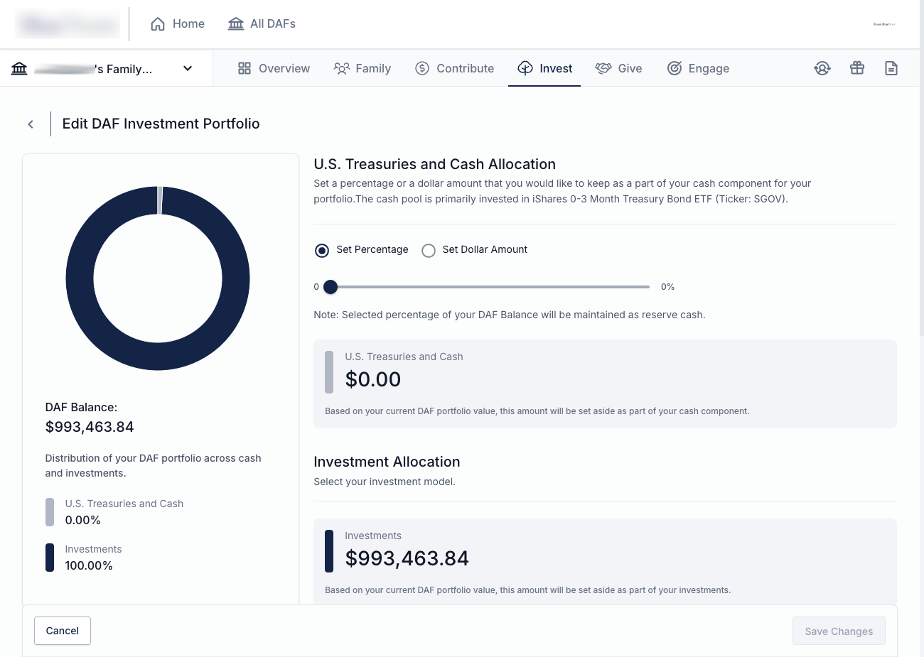 TIFIN Give Investment Flexibility